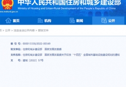 住建部、發(fā)改委印發(fā)“十四五”全國(guó)城市基礎(chǔ)設(shè)施建設(shè)規(guī)劃，推進(jìn)清潔、低碳能源與建筑一體化利用